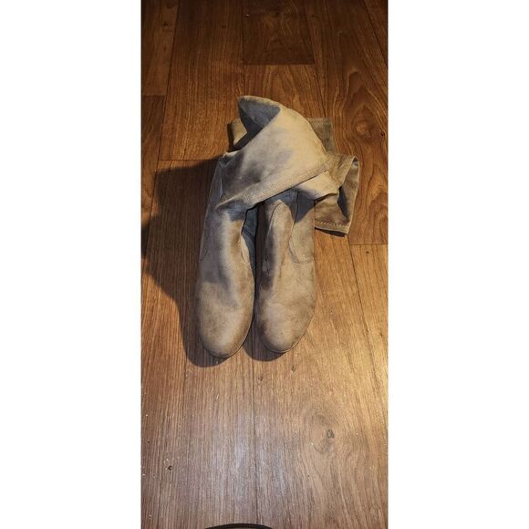 Betani Faux Suede OTK Boots - Picture 5 of 7